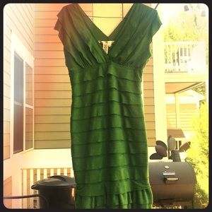 NWT Max Studio Green Sheath Dress || Size L